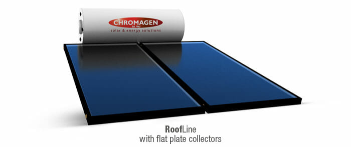 chromagen solar roof mounted